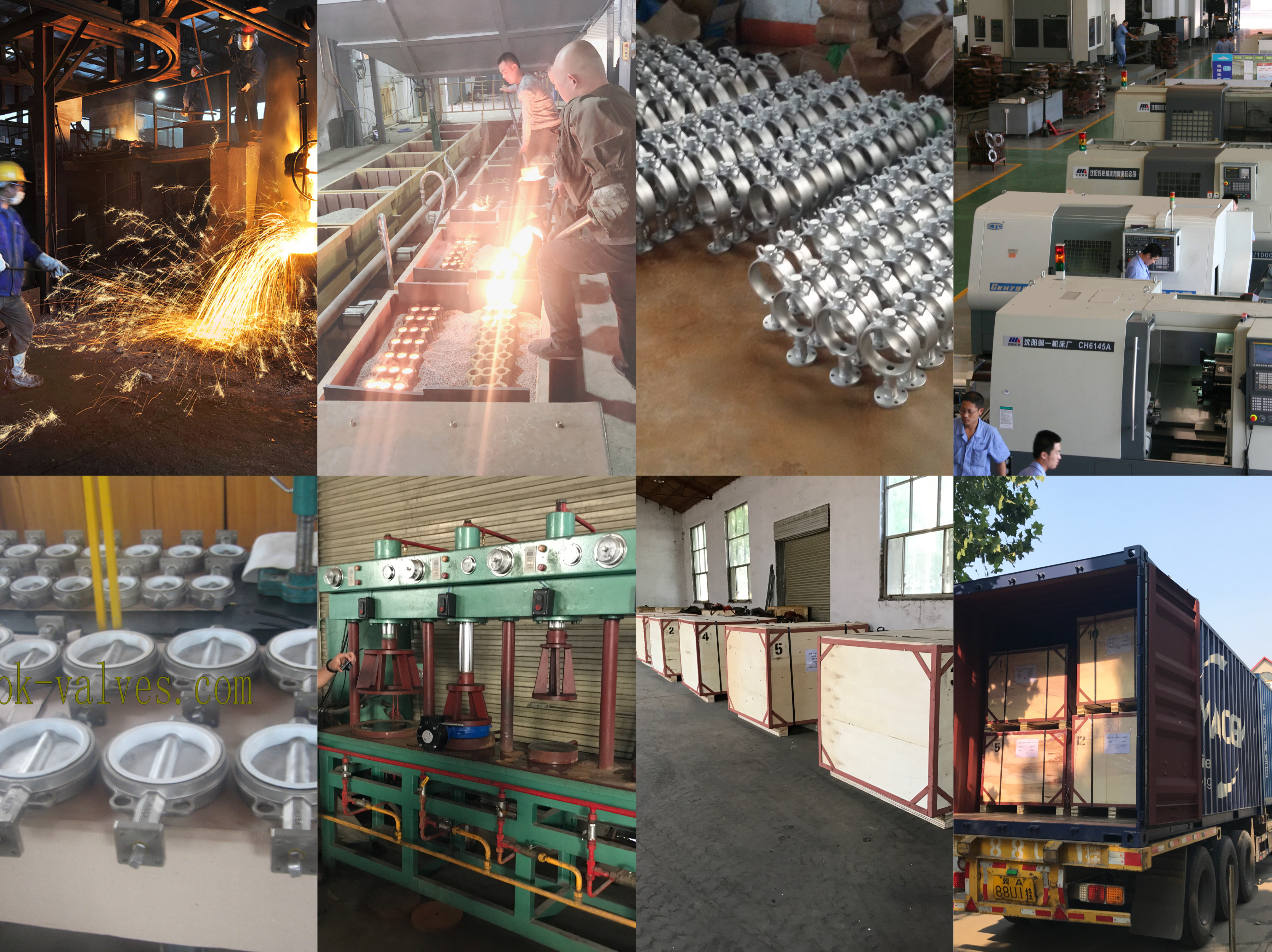 stainless steel wafer butterfly valve production